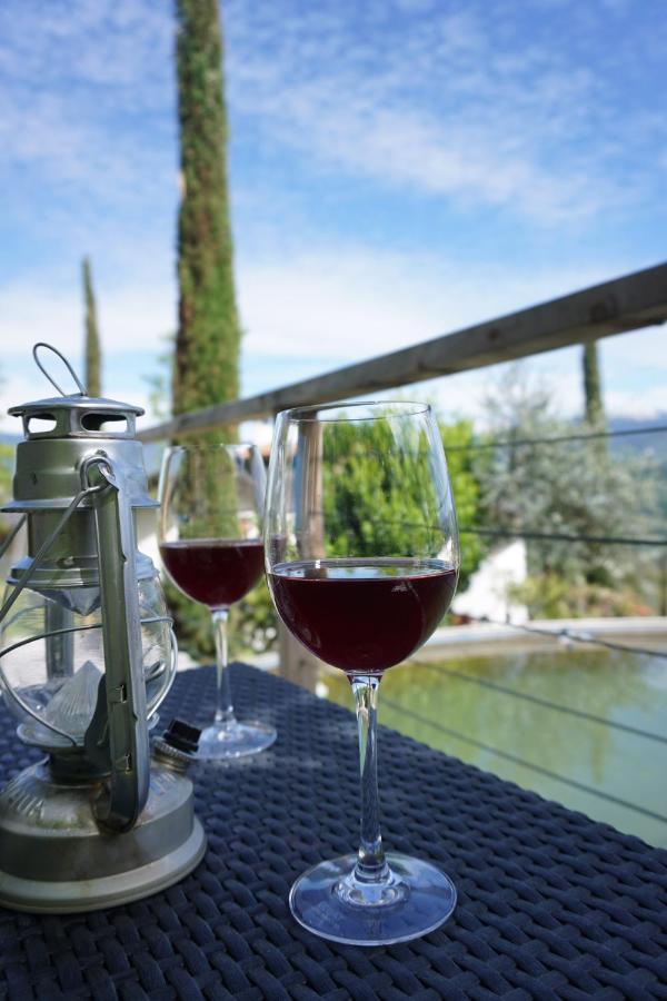Villa Zum Schwarzen Kus Caldaro Esterno foto